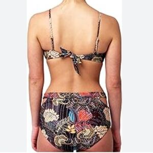 Vigoss High Waist Bikini Fantasy Pagoda Print Size Large